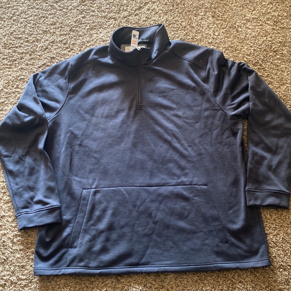 3XL Devon and Jones Navy 1/4 zip